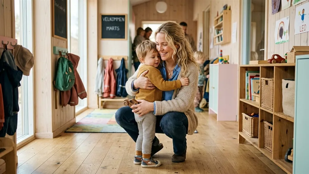 Kita Eingewöhnung Abschied Tränen und Hilfe